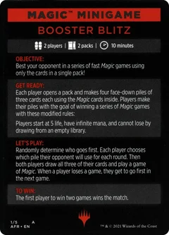 Magic Minigame: Booster Blitz 1