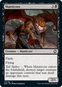 Manticore Foil 113