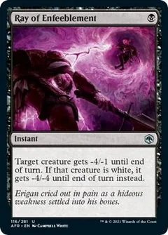 Ray of Enfeeblement Foil 116
