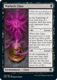 Warlock Class Foil 125