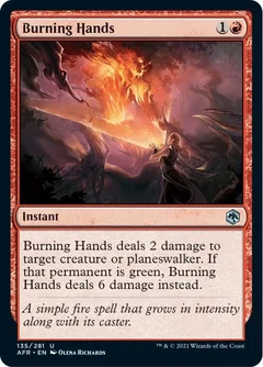 Burning Hands Foil 135
