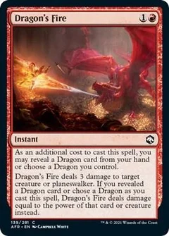 Dragon's Fire Foil 139