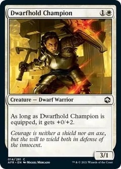 Dwarfhold Champion Foil 14