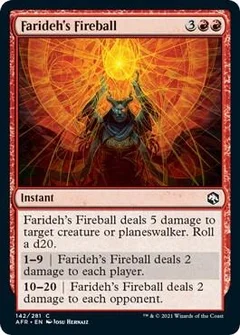 Farideh's Fireball 142