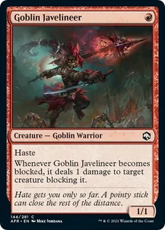 Goblin Javelineer Foil 144