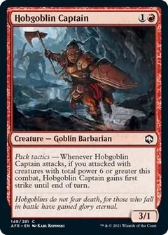 Hobgoblin Captain Foil 148