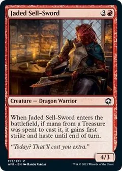 Jaded Sell-Sword Foil 152