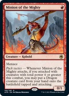 Minion of the Mighty Foil 156