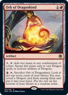 Orb of Dragonkind Foil 157