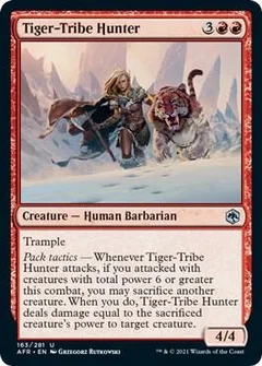 Tiger-Tribe Hunter Foil 163
