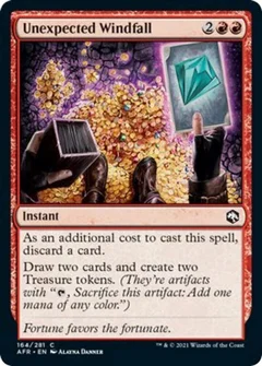 Unexpected Windfall Foil 164