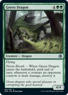 Green Dragon Foil 186