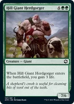 Hill Giant Herdgorger Foil 187