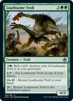 Loathsome Troll Foil 192