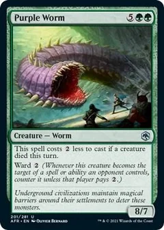 Purple Worm Foil 201