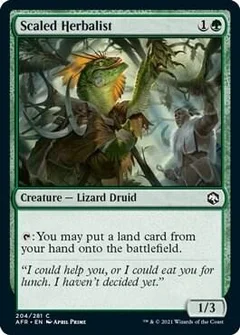 Scaled Herbalist Foil 204