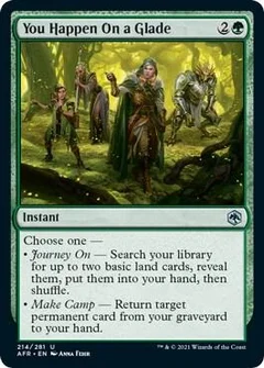 You Happen On a Glade Foil 214