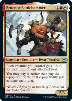 Bruenor Battlehammer Foil 219