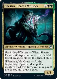 Shessra, Death's Whisper Foil 231