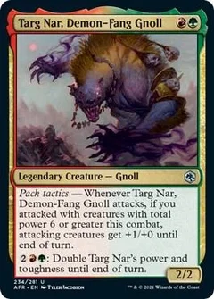 Targ Nar, Demon-Fang Gnoll Foil 234