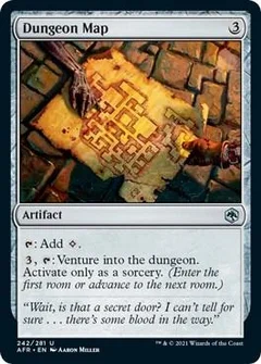 Dungeon Map Foil 242