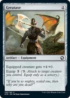 Greataxe Foil 245