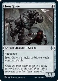 Iron Golem Foil 247