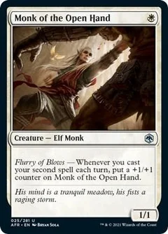 Monk of the Open Hand Foil 25