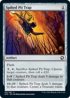 Spiked Pit Trap Foil 251