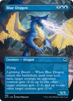 Blue Dragon (Borderless) 289