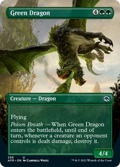 Green Dragon (Borderless) Foil 295