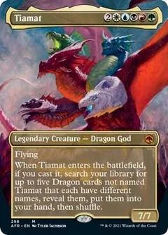 Tiamat (Borderless) Foil 298