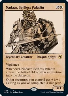 Nadaar, Selfless Paladin (Showcase) Foil 303