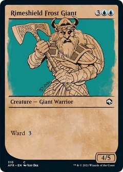 Rimeshield Frost Giant (Showcase) Foil 310