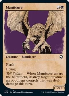 Manticore (Showcase) Foil 314