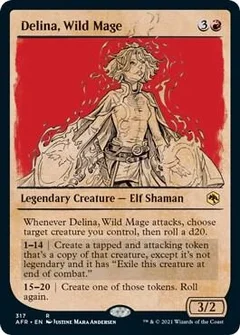 Delina, Wild Mage (Showcase) Foil 317