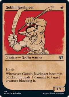 Goblin Javelineer (Showcase) 318
