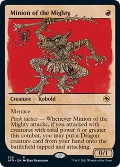 Minion of the Mighty (Showcase) Foil 320