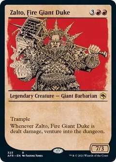 Zalto, Fire Giant Duke (Showcase) 323