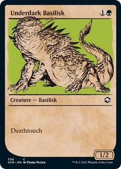 Underdark Basilisk (Showcase) Foil 334