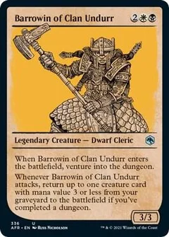 Barrowin of Clan Undurr (Showcase) Foil 336