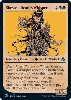 Shessra, Death's Whisper (Showcase) Foil 345