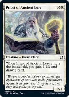Priest of Ancient Lore Foil 35