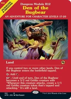 Den of the Bugbear (Dungeon Module) Foil 351