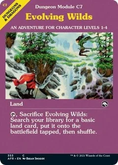 Evolving Wilds (Dungeon Module) Foil 353