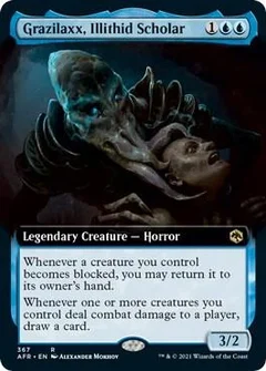 Grazilaxx, Illithid Scholar (Extended Art) Foil 367