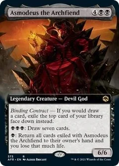 Asmodeus the Archfiend (Extended Art) Foil 373