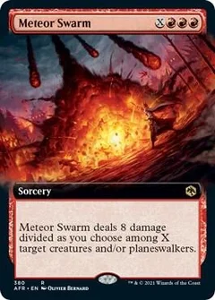 Meteor Swarm (Extended Art) Foil 380