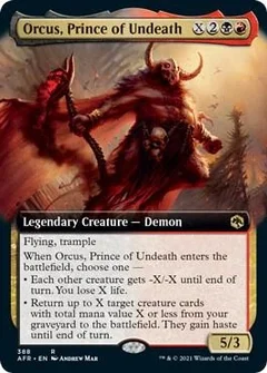 Orcus, Prince of Undeath (Extended Art) Foil 388