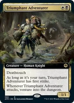 Triumphant Adventurer (Extended Art) 390
